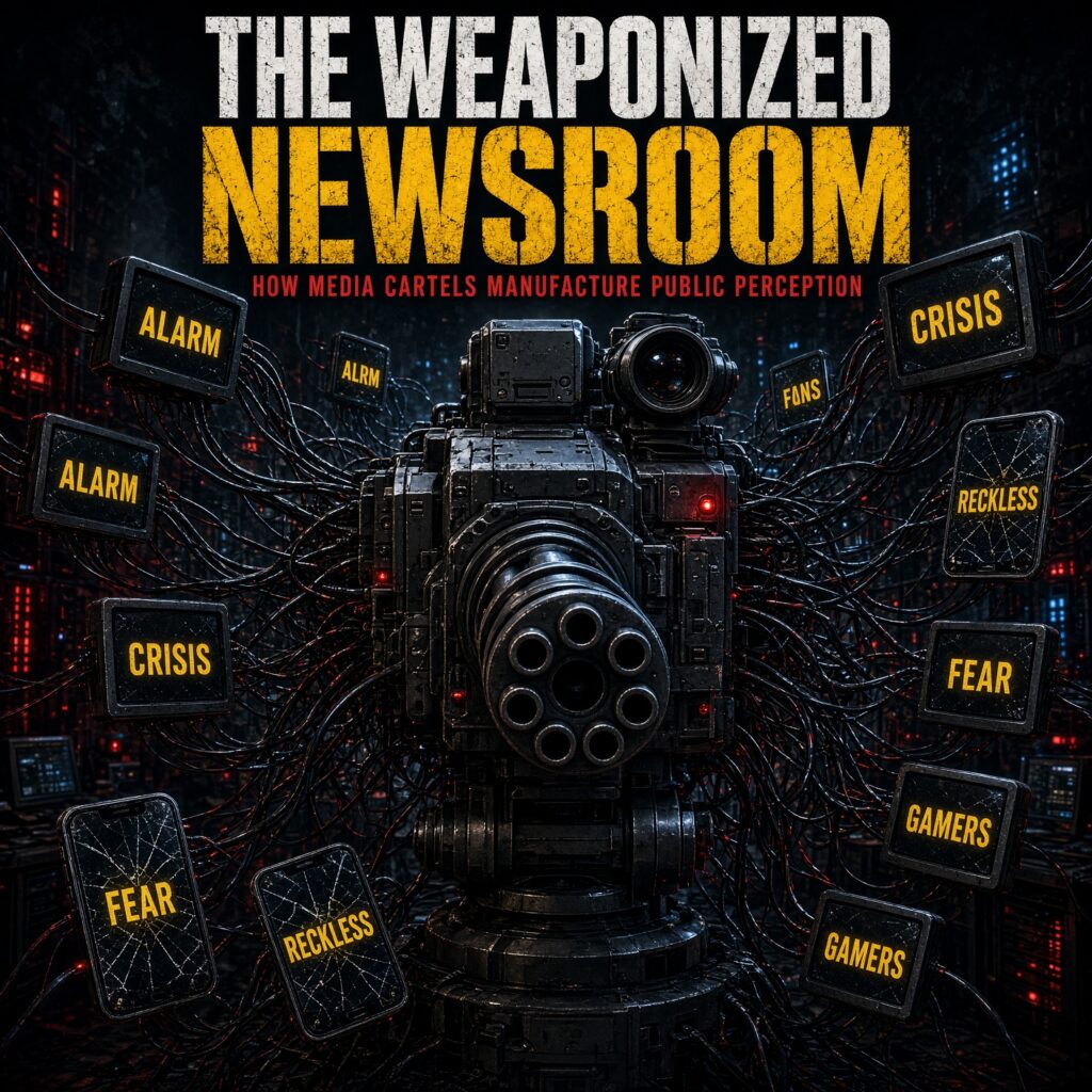 🚨 The Weaponized Newsroom: